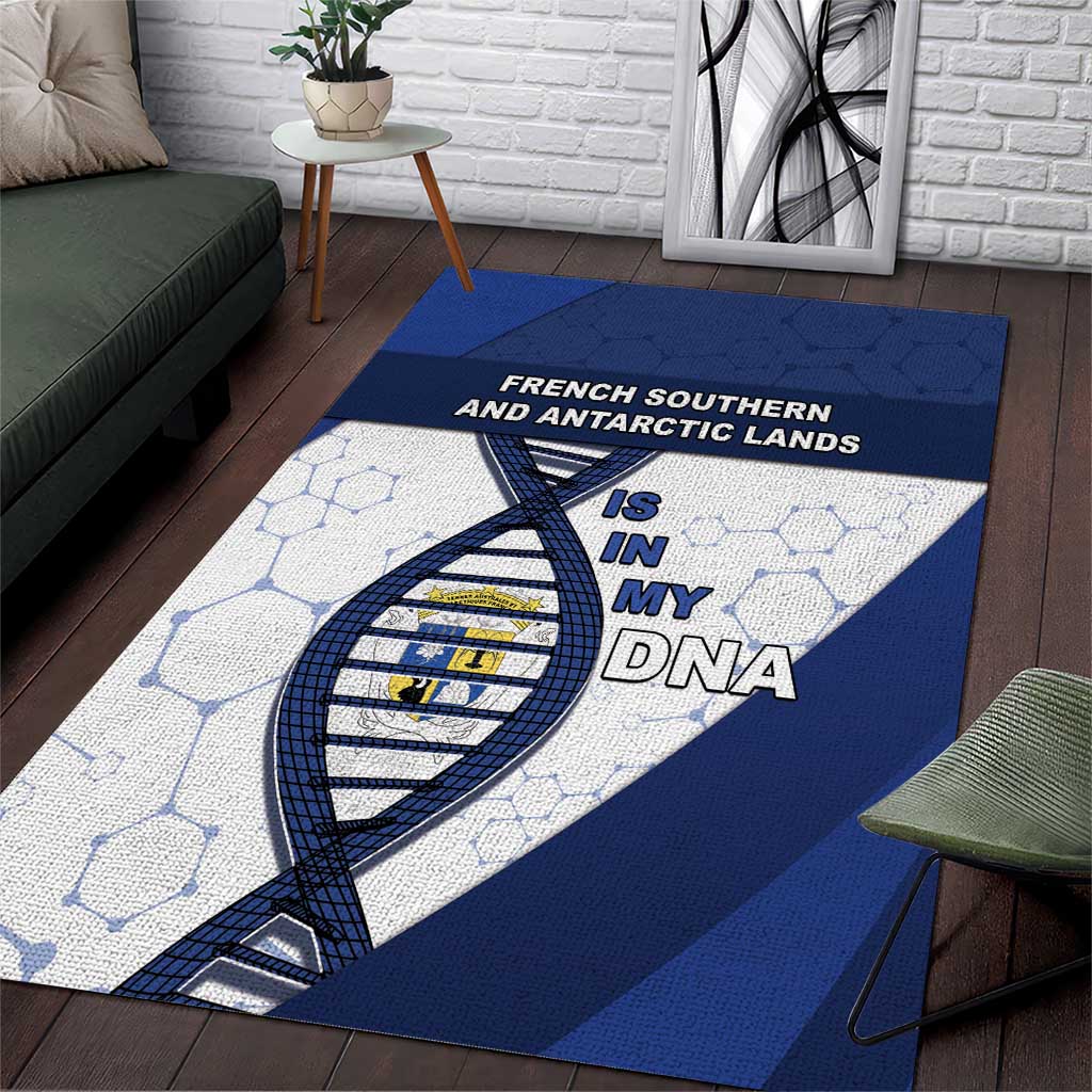 French Southern And Antarctic Lands Is In My DNA Area Rug - Wonder Print Shop