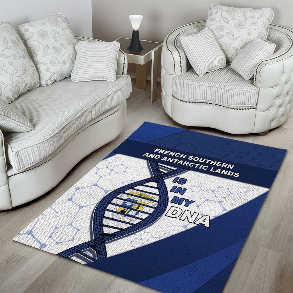 French Southern And Antarctic Lands Is In My DNA Area Rug - Wonder Print Shop