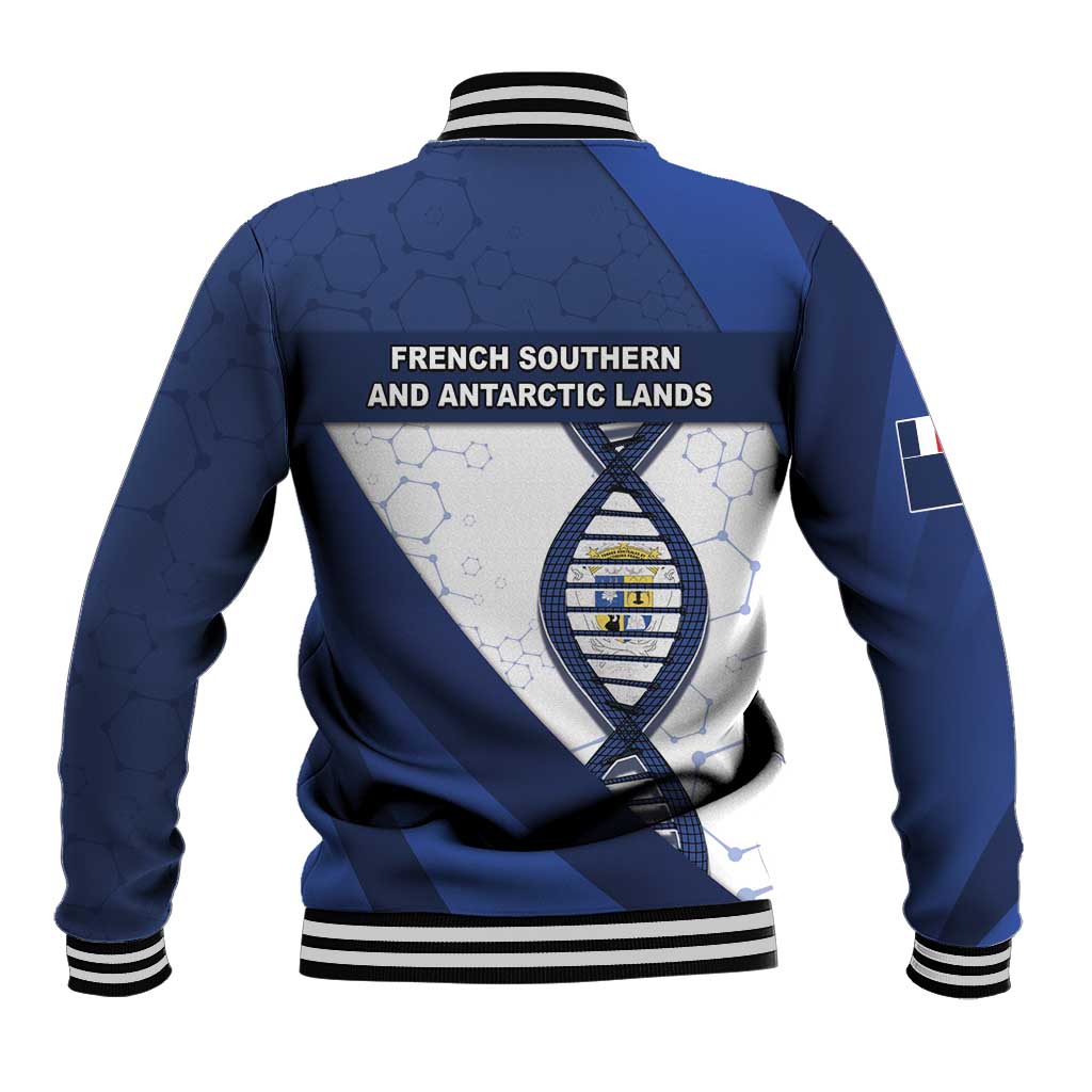 French Southern And Antarctic Lands Is In My DNA Baseball Jacket - Wonder Print Shop