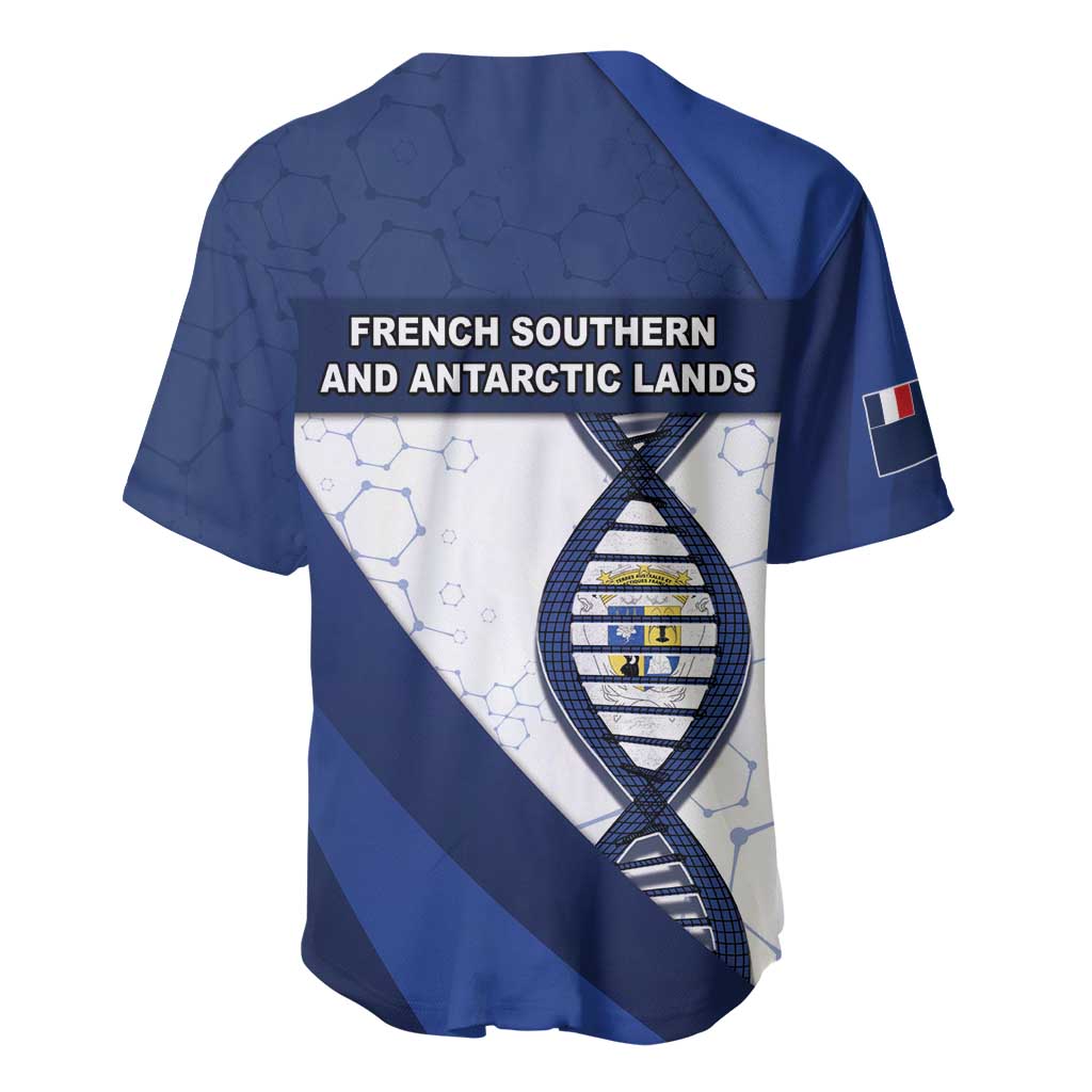 French Southern And Antarctic Lands Is In My DNA Baseball Jersey - Wonder Print Shop