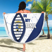 French Southern And Antarctic Lands Is In My DNA Beach Blanket - Wonder Print Shop