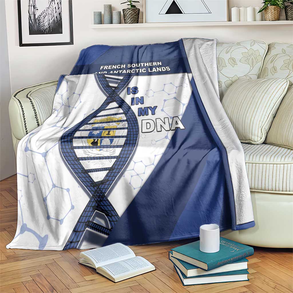 French Southern And Antarctic Lands Is In My DNA Blanket - Wonder Print Shop