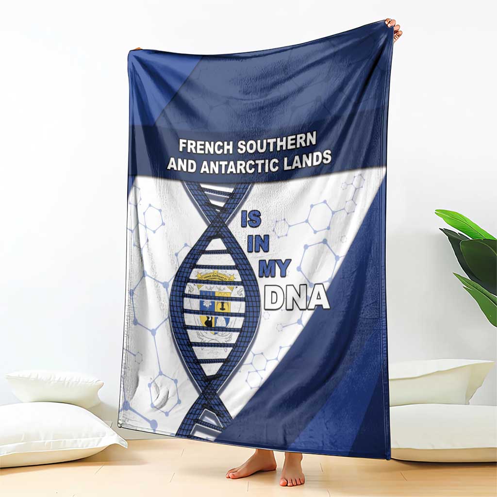 French Southern And Antarctic Lands Is In My DNA Blanket - Wonder Print Shop