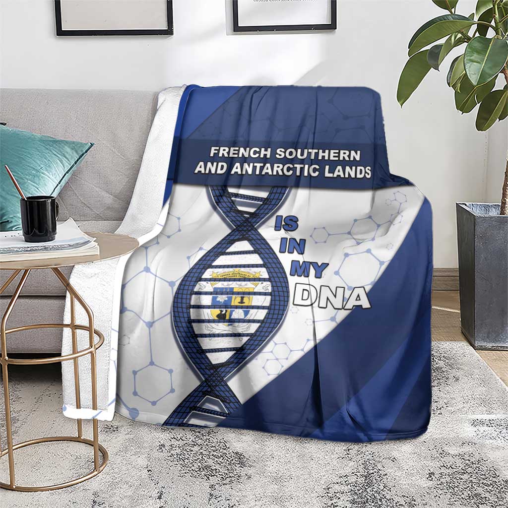 French Southern And Antarctic Lands Is In My DNA Blanket - Wonder Print Shop