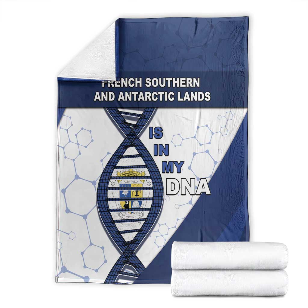 French Southern And Antarctic Lands Is In My DNA Blanket - Wonder Print Shop