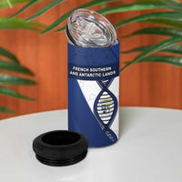 French Southern And Antarctic Lands Is In My DNA 4 in 1 Can Cooler Tumbler - Wonder Print Shop