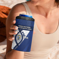 French Southern And Antarctic Lands Is In My DNA 4 in 1 Can Cooler Tumbler - Wonder Print Shop