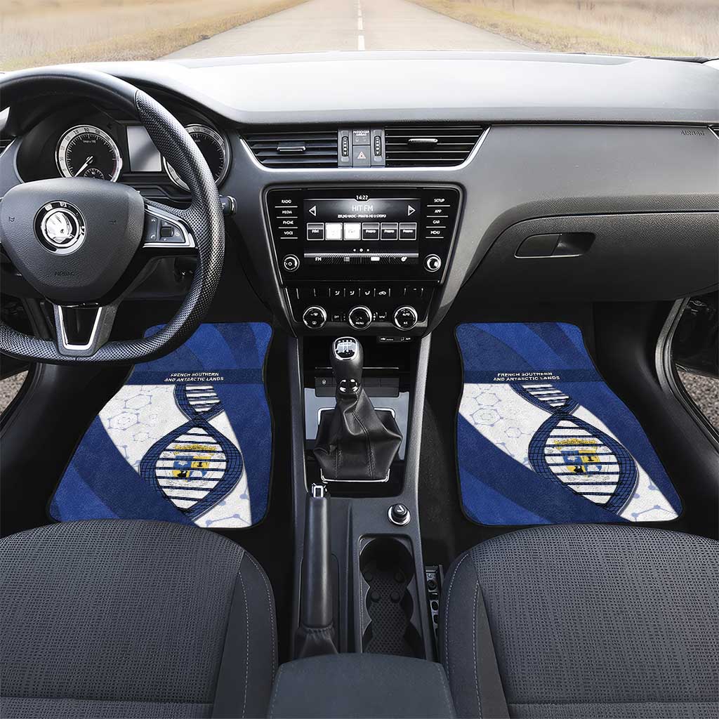 French Southern And Antarctic Lands Is In My DNA Car Mats - Wonder Print Shop