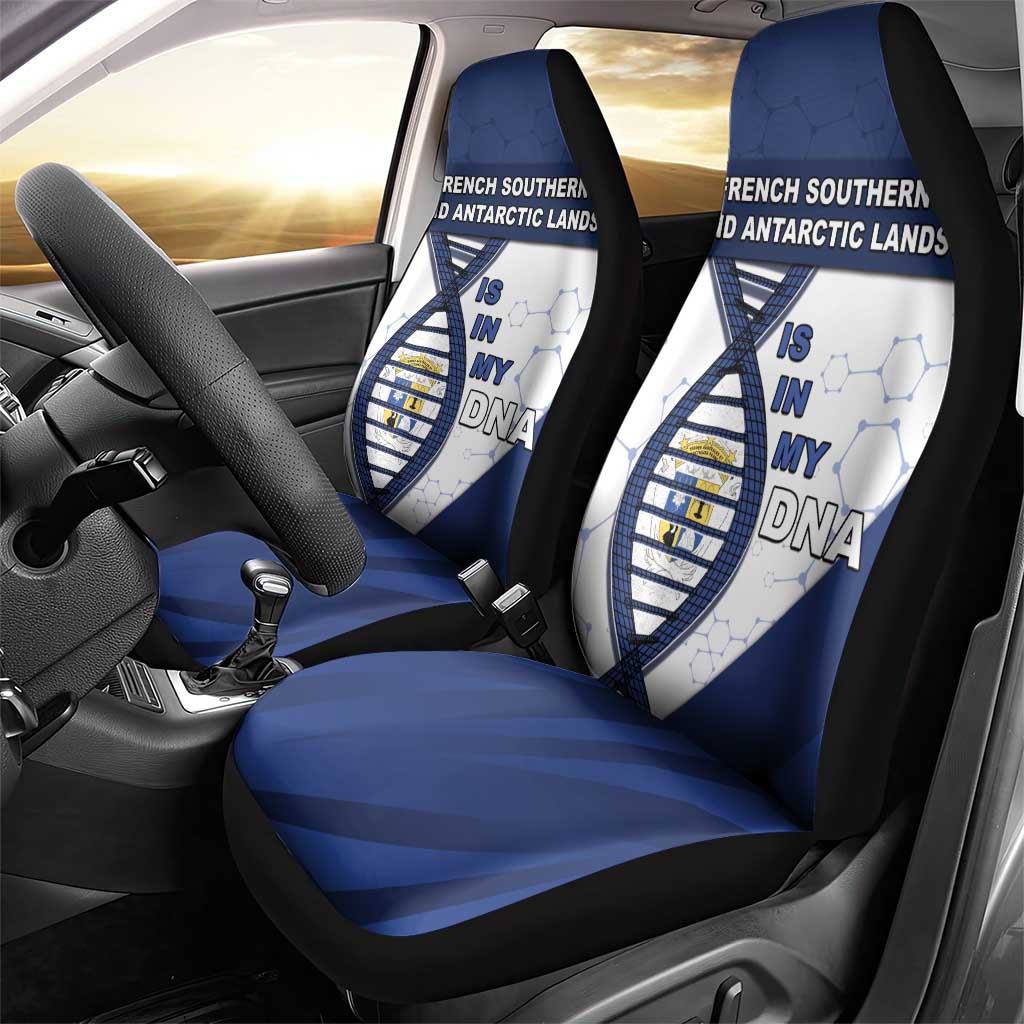 French Southern And Antarctic Lands Is In My DNA Car Seat Cover - Wonder Print Shop