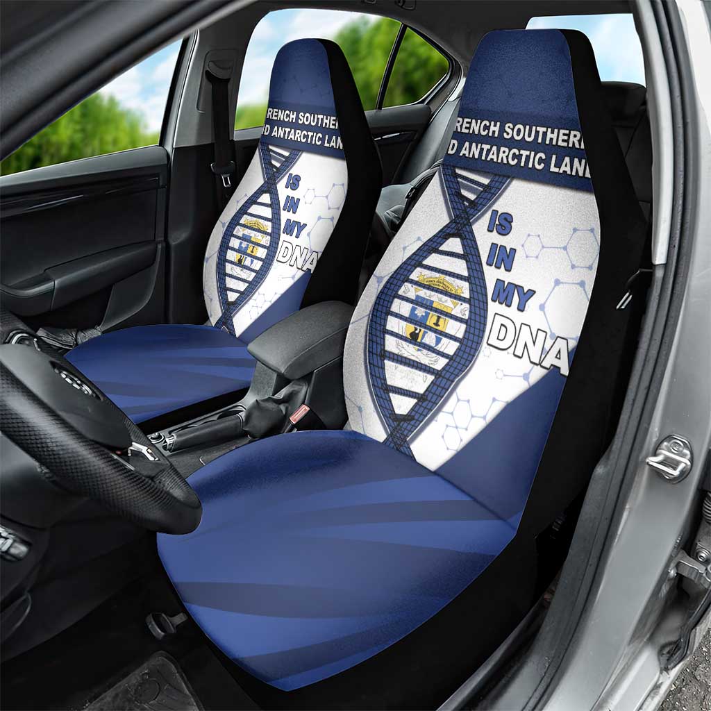 French Southern And Antarctic Lands Is In My DNA Car Seat Cover - Wonder Print Shop