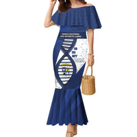French Southern And Antarctic Lands Is In My DNA Family Matching Mermaid Dress and Hawaiian Shirt - Wonder Print Shop
