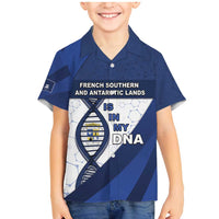French Southern And Antarctic Lands Is In My DNA Family Matching Mermaid Dress and Hawaiian Shirt - Wonder Print Shop
