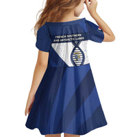 French Southern And Antarctic Lands Is In My DNA Family Matching Off Shoulder Short Dress and Hawaiian Shirt - Wonder Print Shop