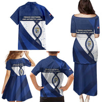 French Southern And Antarctic Lands Is In My DNA Family Matching Puletasi and Hawaiian Shirt - Wonder Print Shop