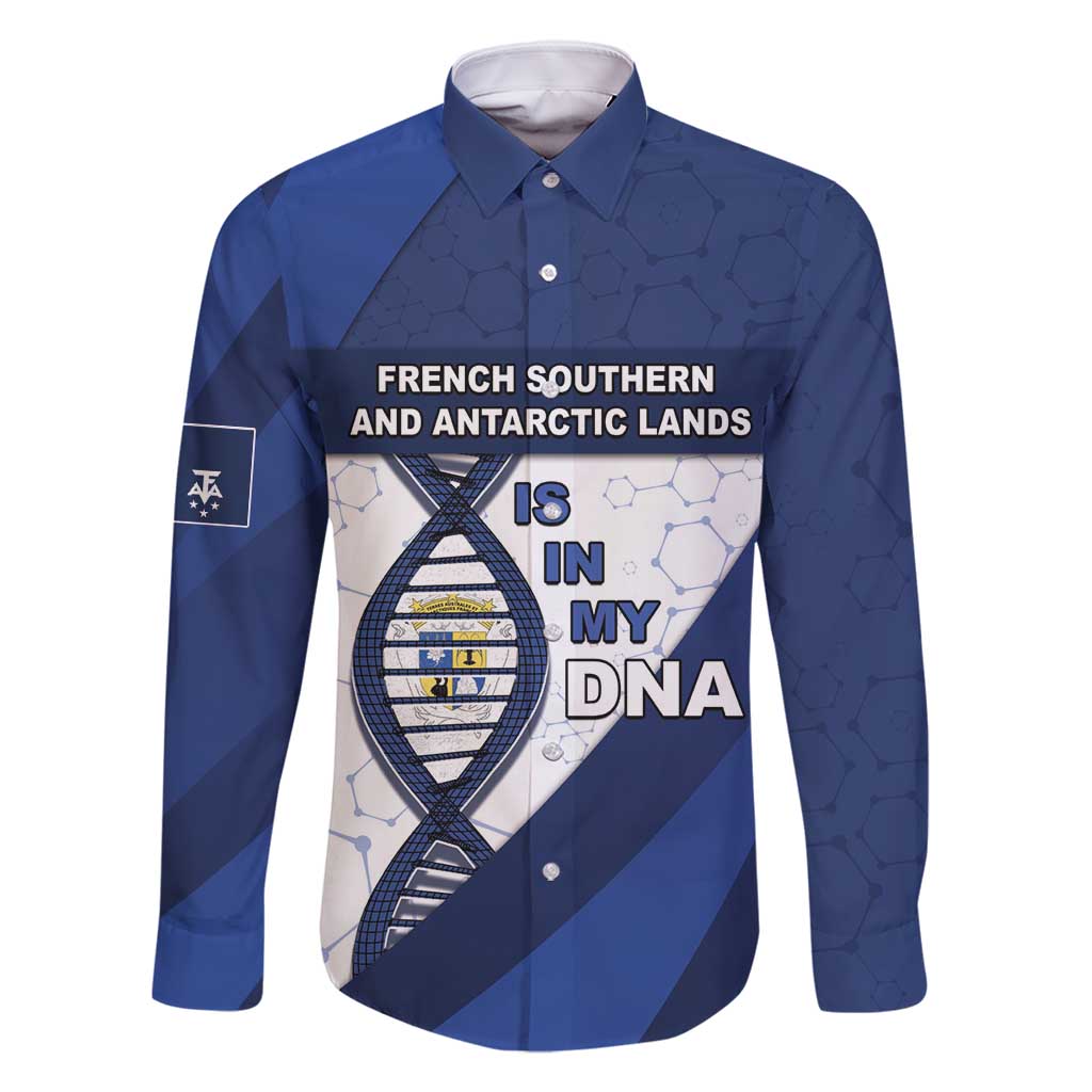 French Southern And Antarctic Lands Is In My DNA Family Matching Tank Maxi Dress and Hawaiian Shirt - Wonder Print Shop