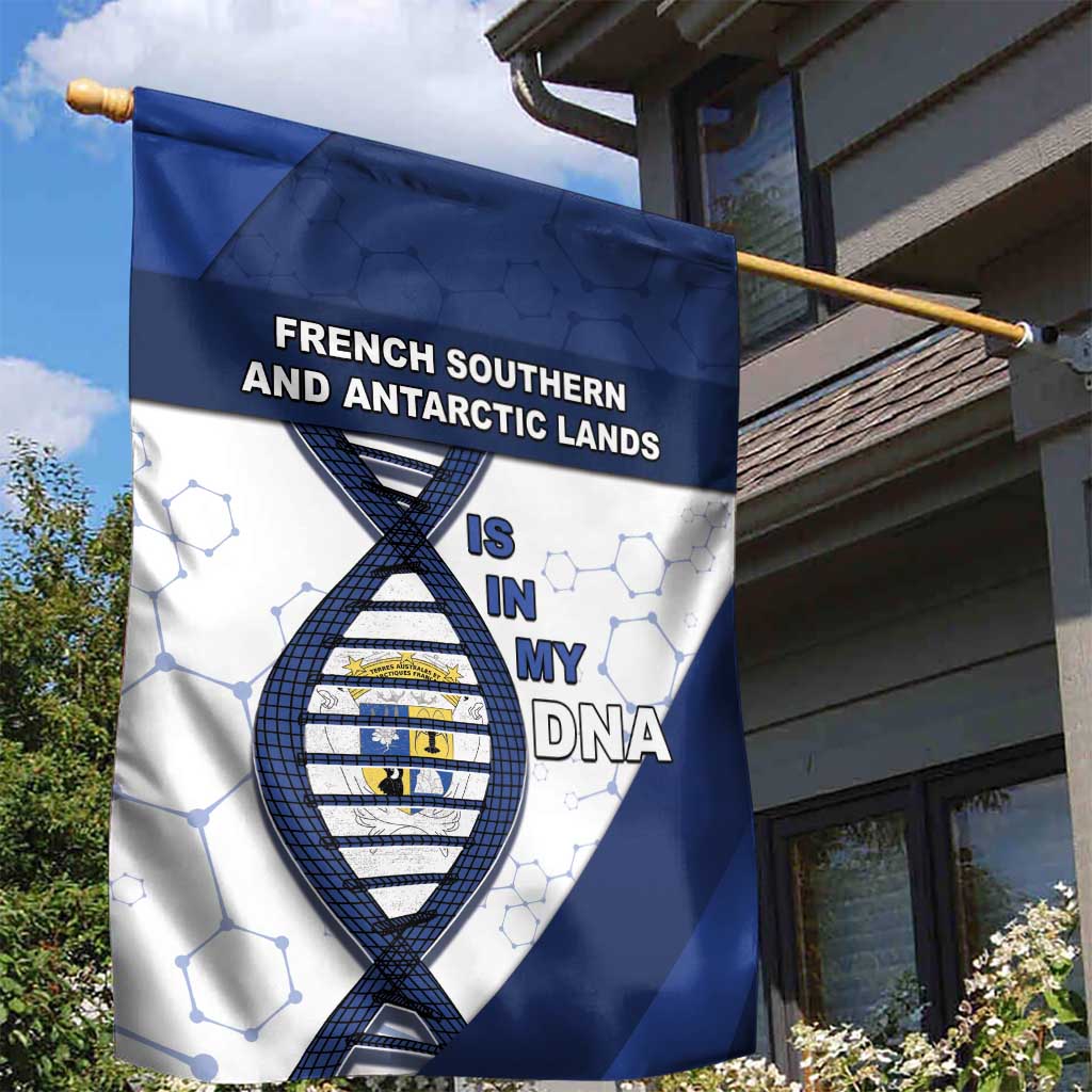French Southern And Antarctic Lands Is In My DNA Garden Flag - Wonder Print Shop