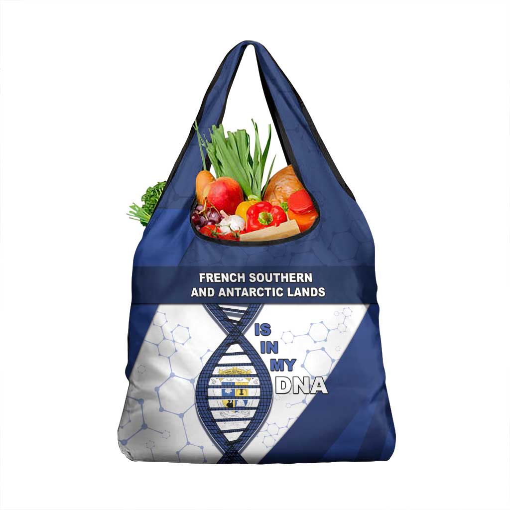 French Southern And Antarctic Lands Is In My DNA Grocery Bag - Wonder Print Shop