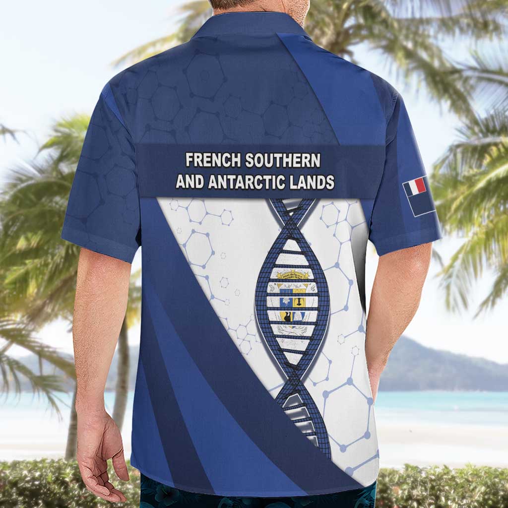 French Southern And Antarctic Lands Is In My DNA Hawaiian Shirt - Wonder Print Shop