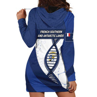 French Southern And Antarctic Lands Is In My DNA Hoodie Dress - Wonder Print Shop