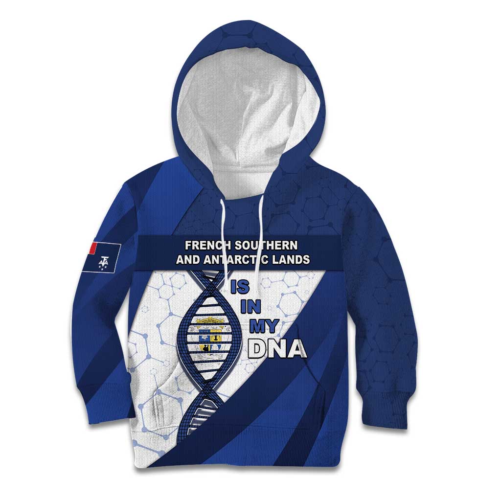 French Southern And Antarctic Lands Is In My DNA Kid Hoodie - Wonder Print Shop