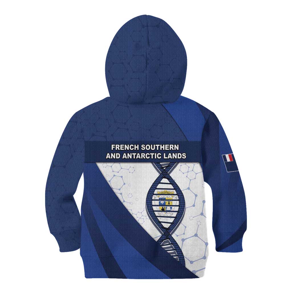 French Southern And Antarctic Lands Is In My DNA Kid Hoodie - Wonder Print Shop