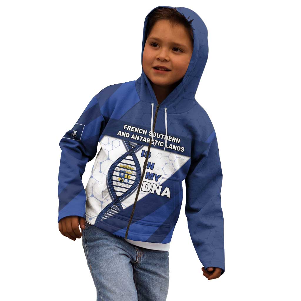 French Southern And Antarctic Lands Is In My DNA Kid Hoodie - Wonder Print Shop
