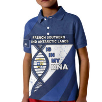 French Southern And Antarctic Lands Is In My DNA Kid Polo Shirt - Wonder Print Shop