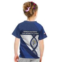 French Southern And Antarctic Lands Is In My DNA Kid T Shirt - Wonder Print Shop