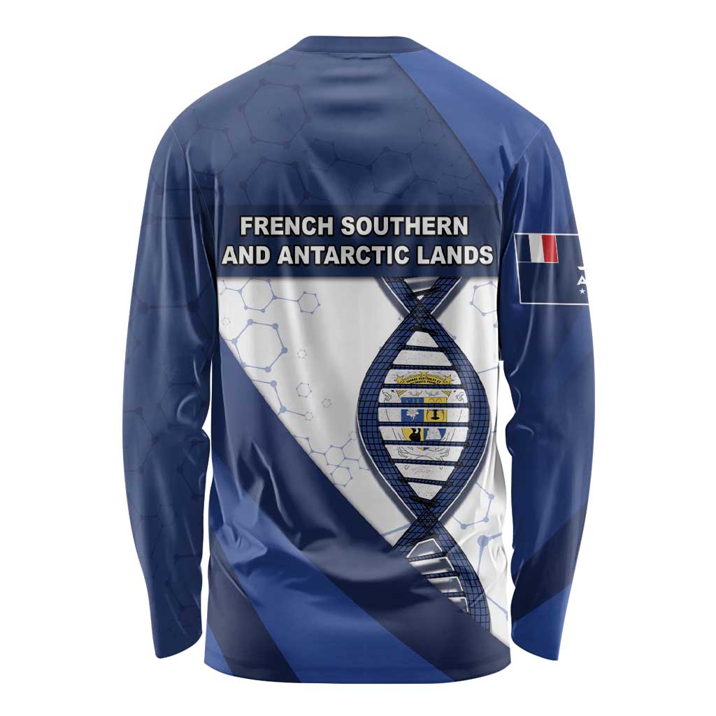 French Southern And Antarctic Lands Is In My DNA Long Sleeve Shirt - Wonder Print Shop