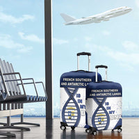 French Southern And Antarctic Lands Is In My DNA Luggage Cover - Wonder Print Shop