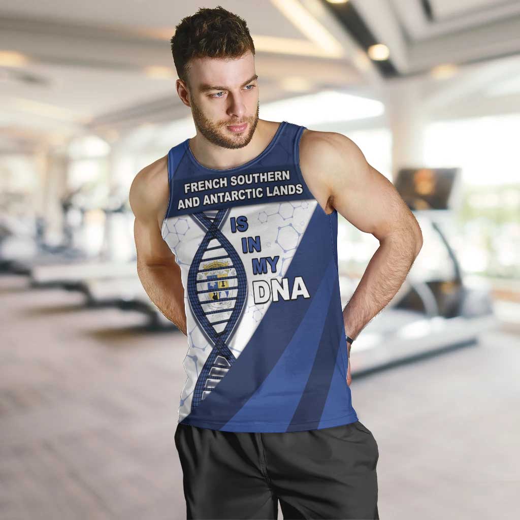 French Southern And Antarctic Lands Is In My DNA Men Tank Top - Wonder Print Shop
