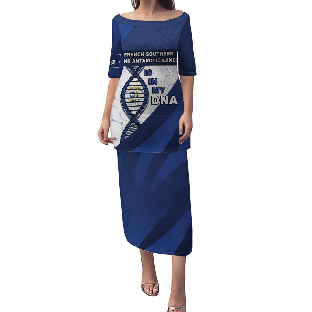 French Southern And Antarctic Lands Is In My DNA Puletasi - Wonder Print Shop