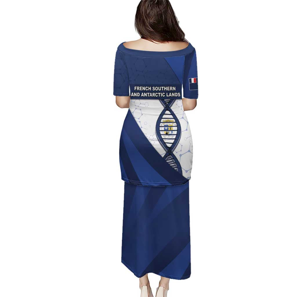 French Southern And Antarctic Lands Is In My DNA Puletasi - Wonder Print Shop