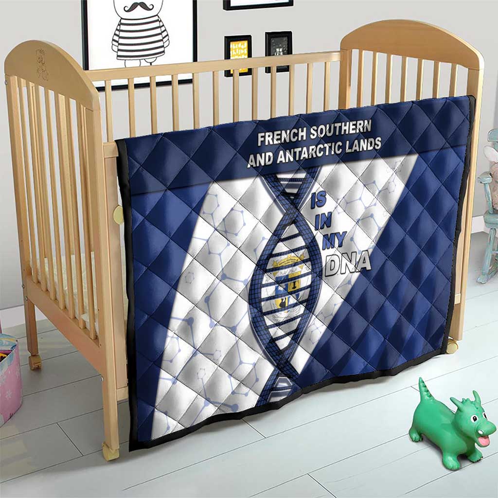 French Southern And Antarctic Lands Is In My DNA Quilt - Wonder Print Shop