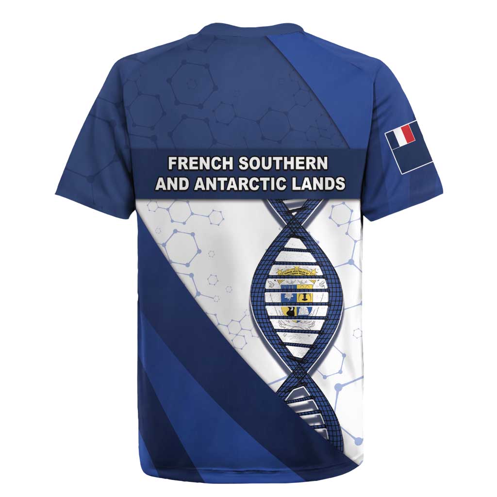 French Southern And Antarctic Lands Is In My DNA Rugby Jersey - Wonder Print Shop