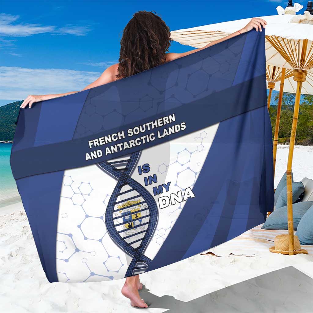 French Southern And Antarctic Lands Is In My DNA Sarong - Wonder Print Shop