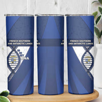 French Southern And Antarctic Lands Is In My DNA Skinny Tumbler - Wonder Print Shop