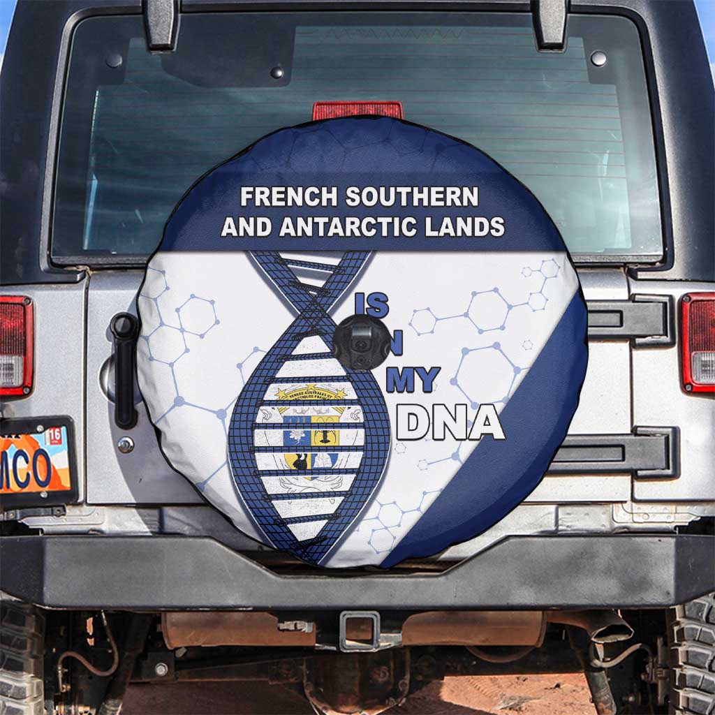 French Southern And Antarctic Lands Is In My DNA Spare Tire Cover - Wonder Print Shop
