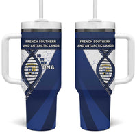 French Southern And Antarctic Lands Is In My DNA Tumbler With Handle - Wonder Print Shop