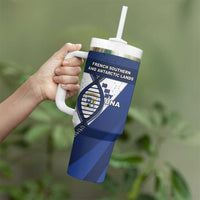 French Southern And Antarctic Lands Is In My DNA Tumbler With Handle - Wonder Print Shop