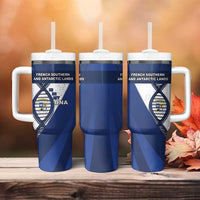 French Southern And Antarctic Lands Is In My DNA Tumbler With Handle - Wonder Print Shop