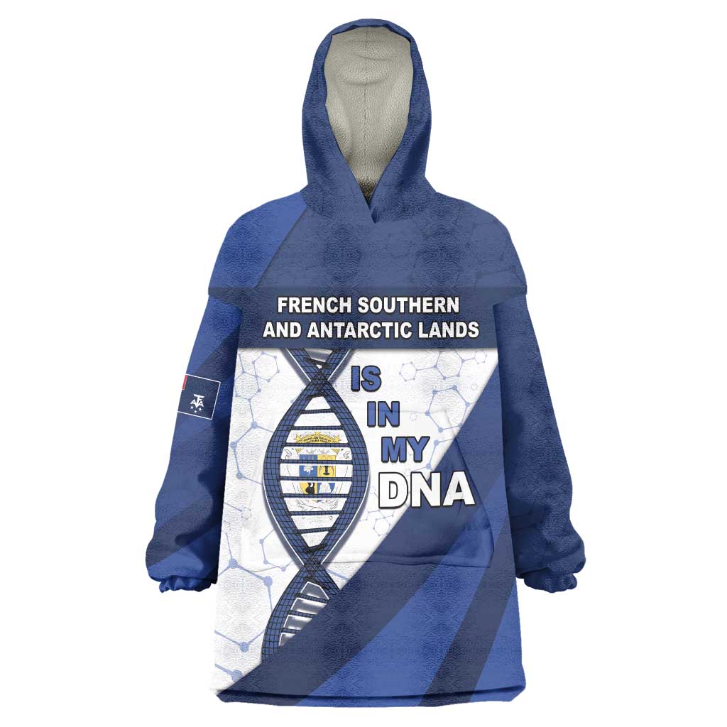 French Southern And Antarctic Lands Is In My DNA Wearable Blanket Hoodie - Wonder Print Shop