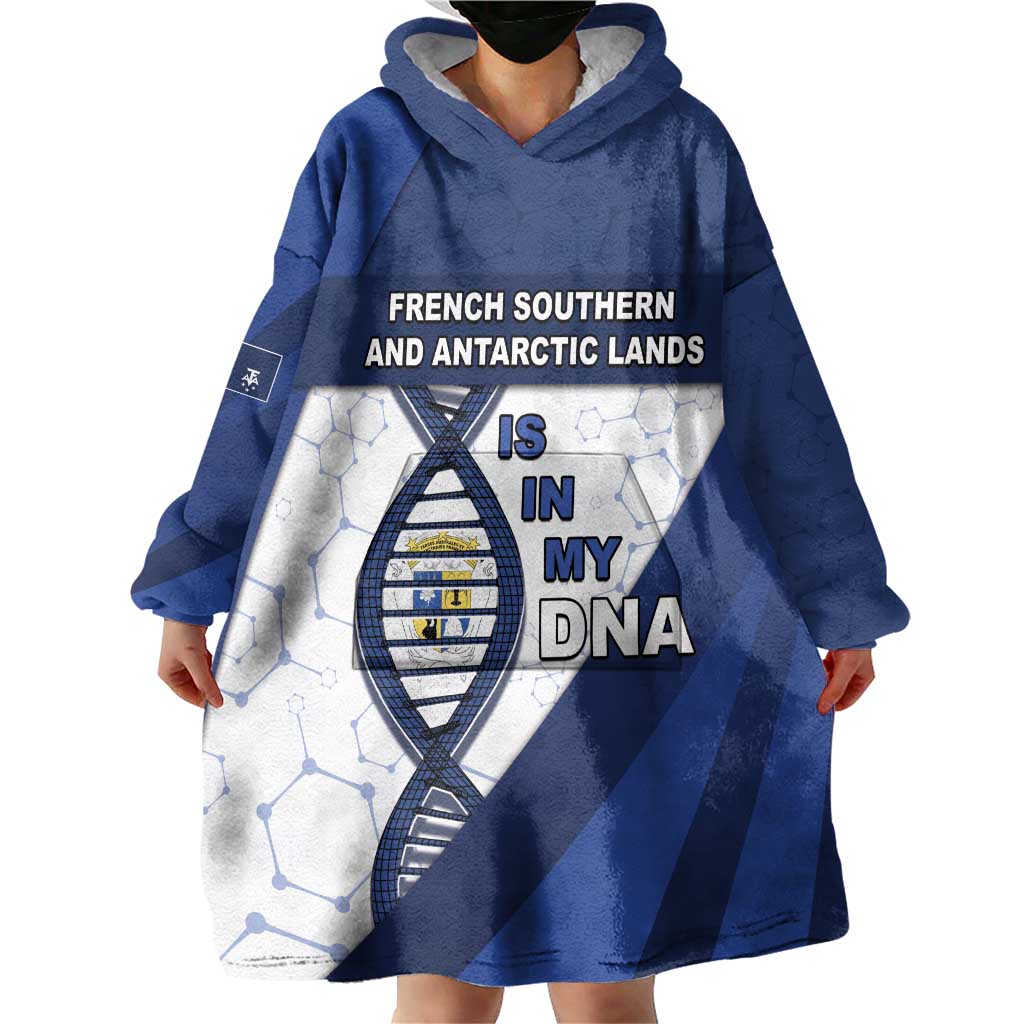 French Southern And Antarctic Lands Is In My DNA Wearable Blanket Hoodie - Wonder Print Shop