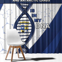 French Southern And Antarctic Lands Is In My DNA Window Curtain - Wonder Print Shop