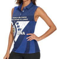 French Southern And Antarctic Lands Is In My DNA Women Sleeveless Polo Shirt - Wonder Print Shop