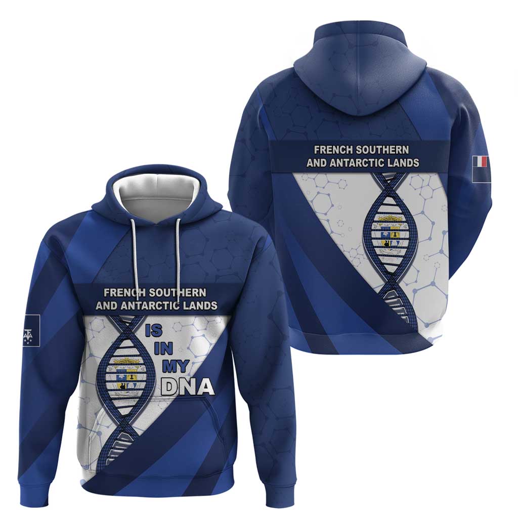 French Southern And Antarctic Lands Is In My DNA Zip Hoodie - Wonder Print Shop