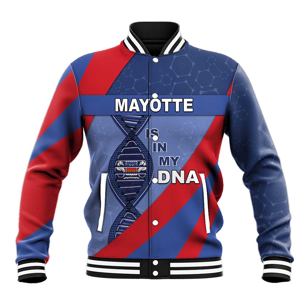 Mayotte Is In My DNA Baseball Jacket - Wonder Print Shop