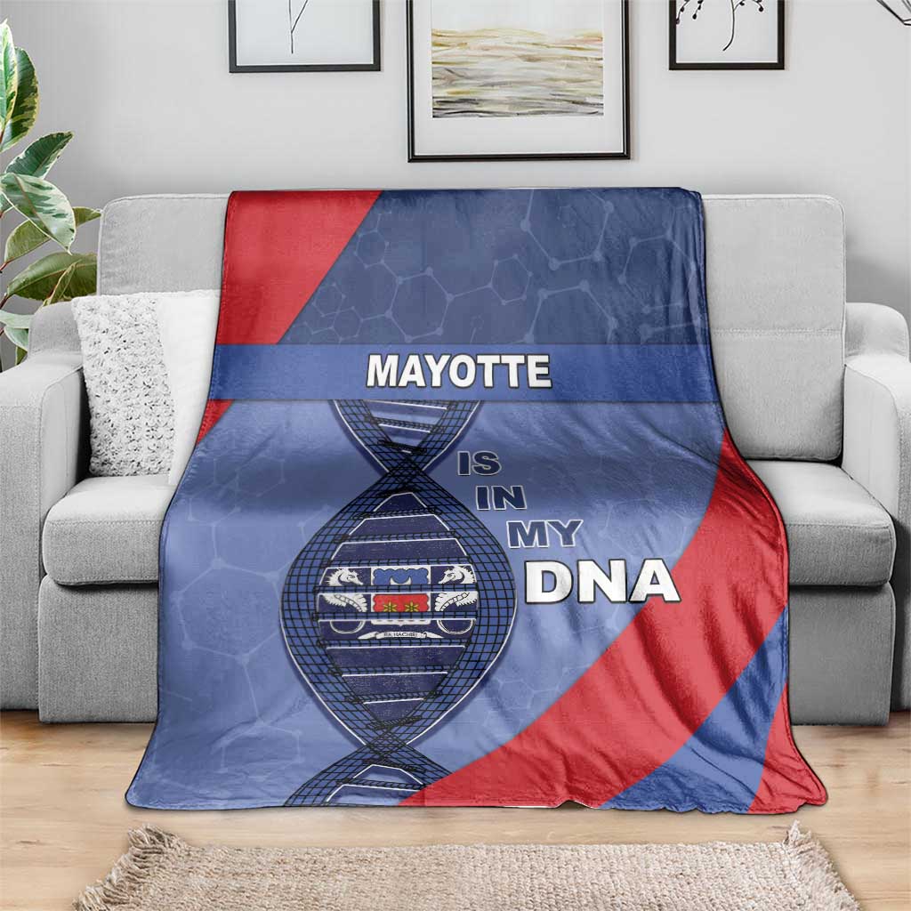 Mayotte Is In My DNA Blanket - Wonder Print Shop