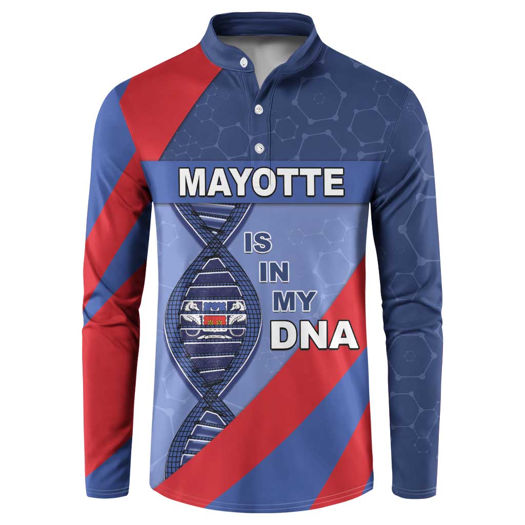 Mayotte Is In My DNA Button Sweatshirt - Wonder Print Shop