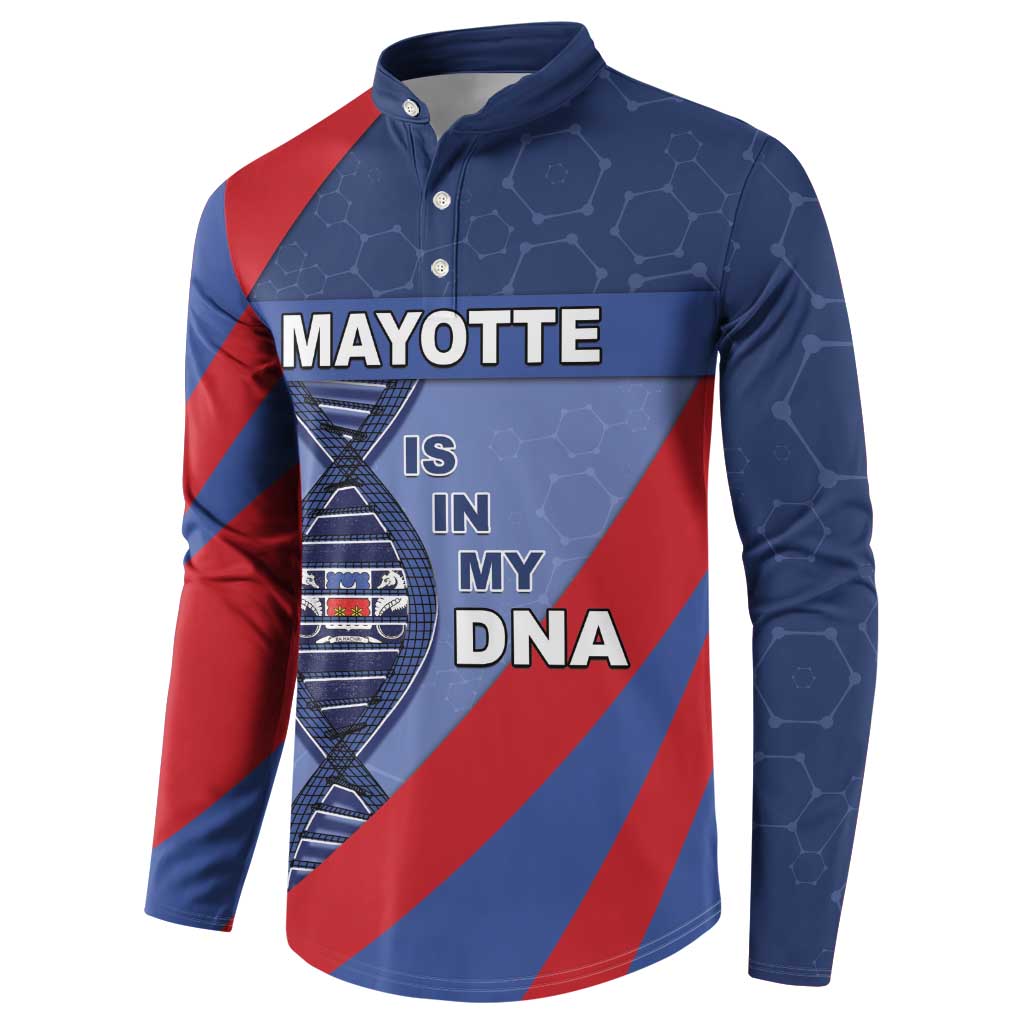 Mayotte Is In My DNA Button Sweatshirt - Wonder Print Shop